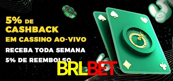 Promoções do cassino ao Vivo BRLBET
